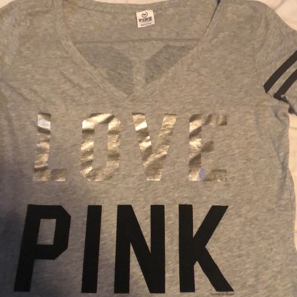 PINK Victoria Secret Vneck Tshirt - Picture 4 of 4